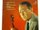 Jascha Heifetz LP Bruch Scottish Fantasy Vieuxtemps Concerto 5 RCA Living Stereo