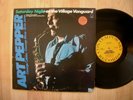 ART PEPPER Saturday Night at Village Vanguard Contemporary 7644 1st press NM