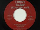 Blues R&B 45 - Brother John Sellers - Shakin That Thing - Ebony - mp3