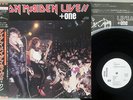 IRON MAIDEN LIVE + ONE EMI EMS-41001 Japan OBI PROMO VINYL LP