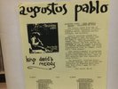 AUGUSTUS PABLO King David's Melody Lp original US test pressing Alligator Record