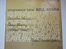 EVERYBODY DIGS BILL EVANS TRIO ORIG 1959 MONO DG RIVERSIDE RLP 12-291 1ST PRESS