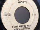 THE LOVATIONS I Don't Want You CAP CITY Rare Monster Northern Soul 1970 Hear 45