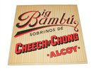 CHEECH & CHONG - Big Bambu Sobrinos De (with Rolling Paper) - Vinyl Record LP