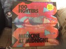 Foo Fighters Medicine At Midnight Ltd Edition Blue Vinyl. Incl Drinks Coasters