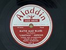 LIGHTNIN HOPKINS 78 Katie Mae Blues ALADDIN original blues HEAR