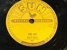 Memphis Rockabilly 78 Billy Riley - Red Hot/Pearly Lee SUN 277 Killer  VG
