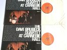 DAVE BRUBECK QUARTET Carnegie Hall - Part 1 + 2 / 1963 2 x Vinyl LP BPG 62155/6