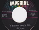 Little Richard style Rocker 45 - LORD LUTHER - A Thinkin' Man's Girl / The Truth