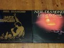 6 x Neil Diamond Vinyl LP Records 33rpm Jazz Singer / Love at the Greek etc etc