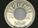 ROCKABILLY BOPPER + TEEN - LANCE ROBERTS -THE GOOD GUY -HEAR -1960 PROMO SUN 348