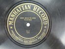 Cornet Solo - MANHATTAN RECORD 525 - Come Back To Erin - Walter B. Rogers