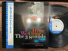 MINT  THE THREE SOUNDS HERE WE COME BLUE NOTE BNJ 71009 OBI STEREO JAPAN LP