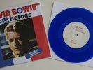 DAVID BOWIE Heroes French - Fnac Blue Vinyl - Parlophone DBISF2015 2015 - Mint