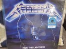 METALLICA Ride The Lightning - EXCLUSIVE - ELECTRIC BLUE VINYL SEALED