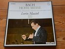 J. S. BACH Hohe Messe RSO MAAZEL 3 LP box Philips 835 345/47 AY