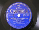 Bernard Michelin Cello Beethoven 7 Variations 78RPM Columbia LFX 769 #Listen#