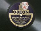 Louis Cahuzac Clarinet Verdi Rigoletto 78RPM Odeon 165.889