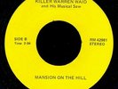 KILLER WARREN WAID AND HIS MUSICAL SAW Never played Michigan Private press 45
