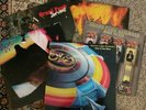5 LP LOT-ELECTRIC LIGHT ORCHESTRA W/MINT POSTER,GRAND FUNK,STYX-ORIG & GOOD COND