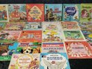 Vintage  26 Disney Children's See Hear Read Along Story Books and Records Lot