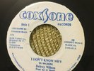 DELROY WILSON -  I DON`T KNOW WHY c/w VERSION - COXSONE RECORDS