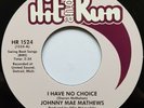 Johnny Mae Mathews - I Have No Choice   NORTHERN SOUL