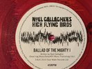 Noel Gallagher high flying birds the ballad of the mighty i,red vinyl
