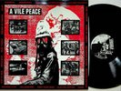 A VILE PEACE Grindcore Punk HC LP 1987 Vinyl EX Electro Hippies DOOM Sore Throat