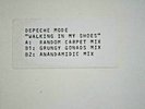 DEPECHE MODE Walking In My Shoes  12 White Label Promo D 1993 Intercord MUTE