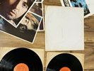 THE BEATLES Lp WHITE ALBUM ORIG 1975 ORANGE LABEL 2LP w/ Poster And Pics NM Viny