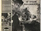 1957 SOUNDS OF STEAM RAILROADING O. WINSTON LINK PRODUCTIONS LP VINYL RECORD