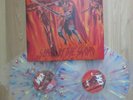 SLAYER - SLAIN BY THE SWORD - HELL AWAITS TOUR 1985 - DOPPEL SPLATTER VINYL