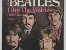 THE BEATLES I Am The Walrus w/ RARE PICTURE SLEEVE VG+ 45 rpm single vinyl