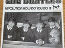 Beatles Revolution How Do You Do It 45rpm Clear Vinyl With PS