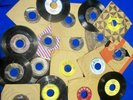 Eclectic mix of 18 45 RPMs circa 1950s-1960s...rock/R&B/pop, etal