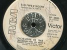 LOS FIVE FINGERS diciembre del '63 LATIN FUNK DISCO «listen» FRANKIE VALLI Mexic