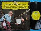 Dgg Chopin Schumann Piano Cello Sonate Argerich Rostropovich NM