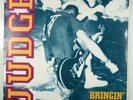 JUDGE Bringin' It Down NEAR MINT ORANGE COLORED VINYL ALBUM/Revelation Recs 1989