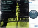 TAS ARGO OVAL UK 1964 EVENSONG for ASH WEDNESDAY Willcocks SHRINK ZRG-5365 NM