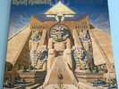 IRON MAIDEN - POWERSLAVE LP. CAPITOL SJ-12321 RECORD. INCLUDES INNER.