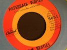 The Beatles PAPERBACK WRITER 45 RPM Vinyl Record VG++