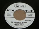 TITO RODRIGUEZ PROMO UA 419 WLP LATIN TWIST TABOO - NEAR MINT 45 RPM