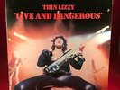 THIN LIZZY Live And Dangerous 1978 UK Double Vinyl LP EXCELLENT CONDITI original