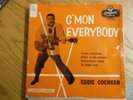 ROCKABILLY - EDDIE COCHRAN - C`MON EVERYBODY LONDON ORIGINAL E.P. ROCK N ROLL