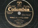137g5. Lillian Glinn - Wobble It a Little Daddy & Cannon Ball Blues-Col. 14617-D