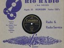 78 rpm CHARLES TRENET La Mer b/w Boum Danish c1950 EX shellac Columbia 10