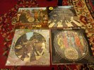 THE BEATLES 4 X PICTURE DISC LPS MINT CONDITION- 2 X ABBEY ROAD /2 X SGT PEPPERS
