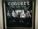 The Cure LIVE SIGNED w/HALL OF FAME 2019 COA Framed with Pass and press kit