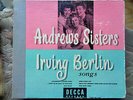 ANDREWS SISTERS - Irving Berlin Songs 3 x 78 rpm discs (A++, IN ALBUM)